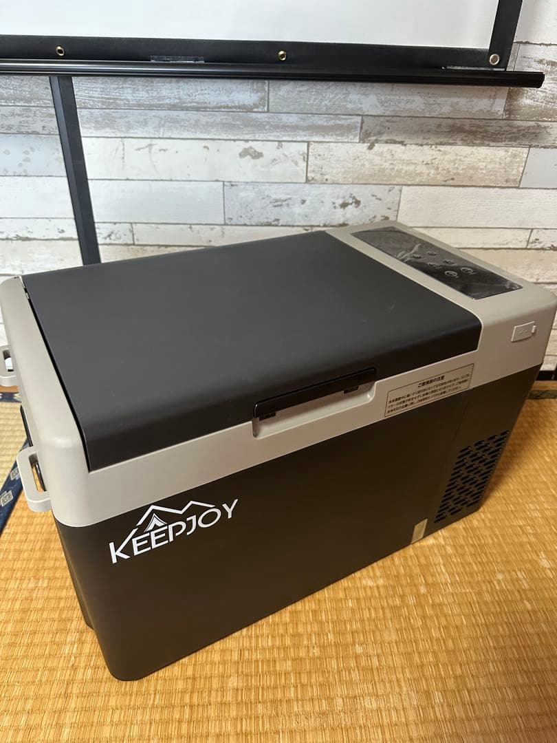 24L ポータブル車載冷蔵庫 コンプレッサー式【美品】