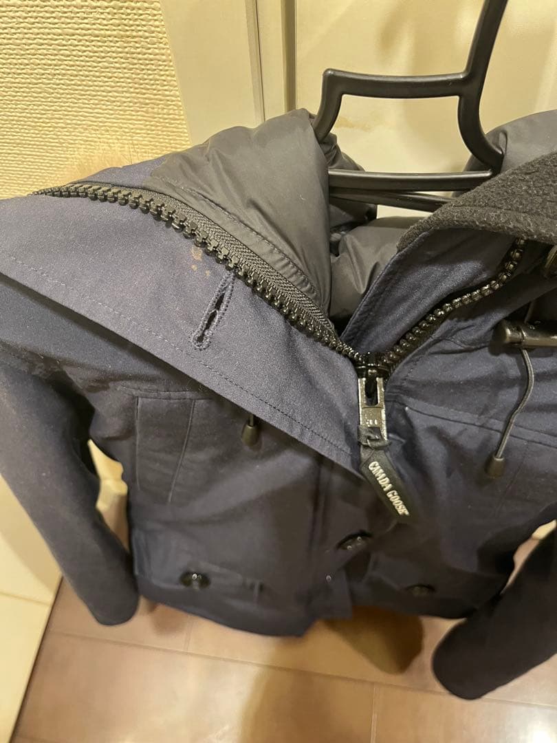 マキティです。 ダウン（ネイビー）Sサイズ