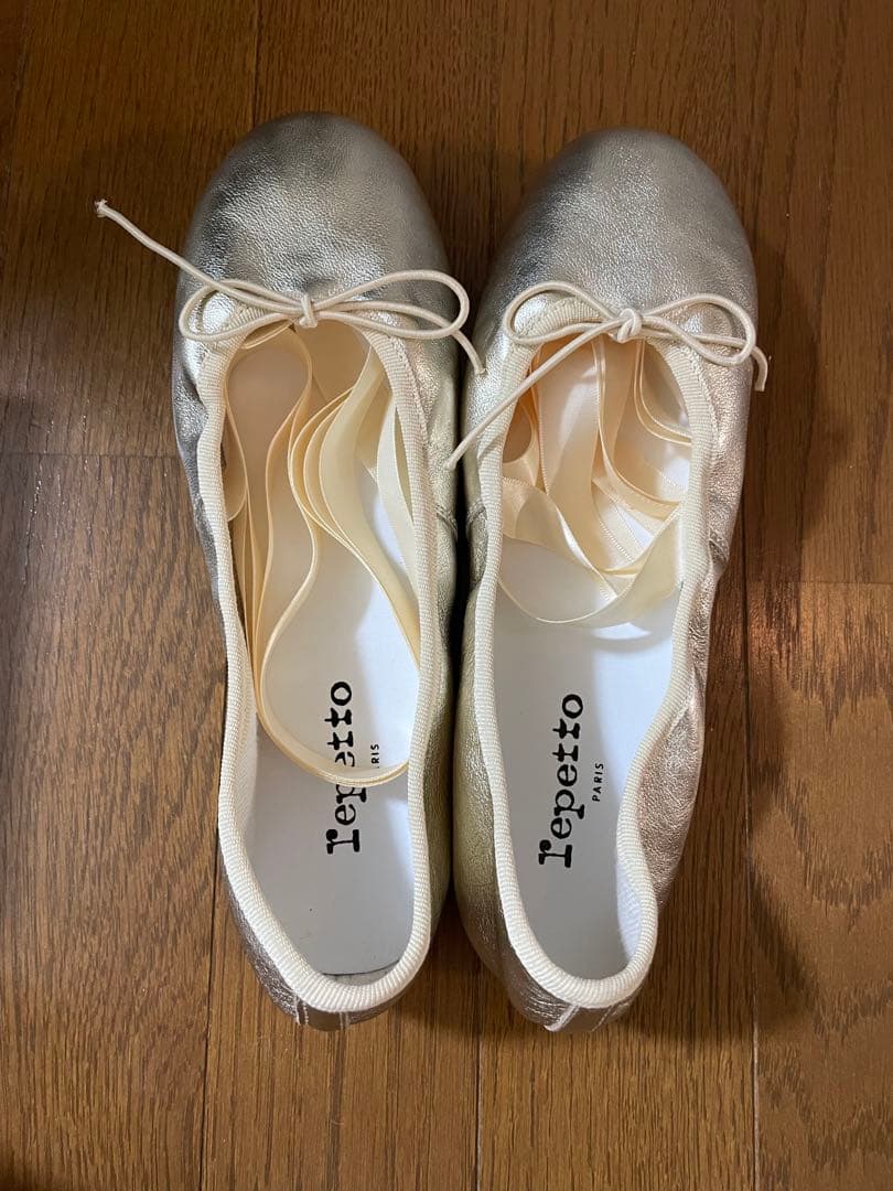 Repetto バレエシューズ ゴールド38 新品未使用
