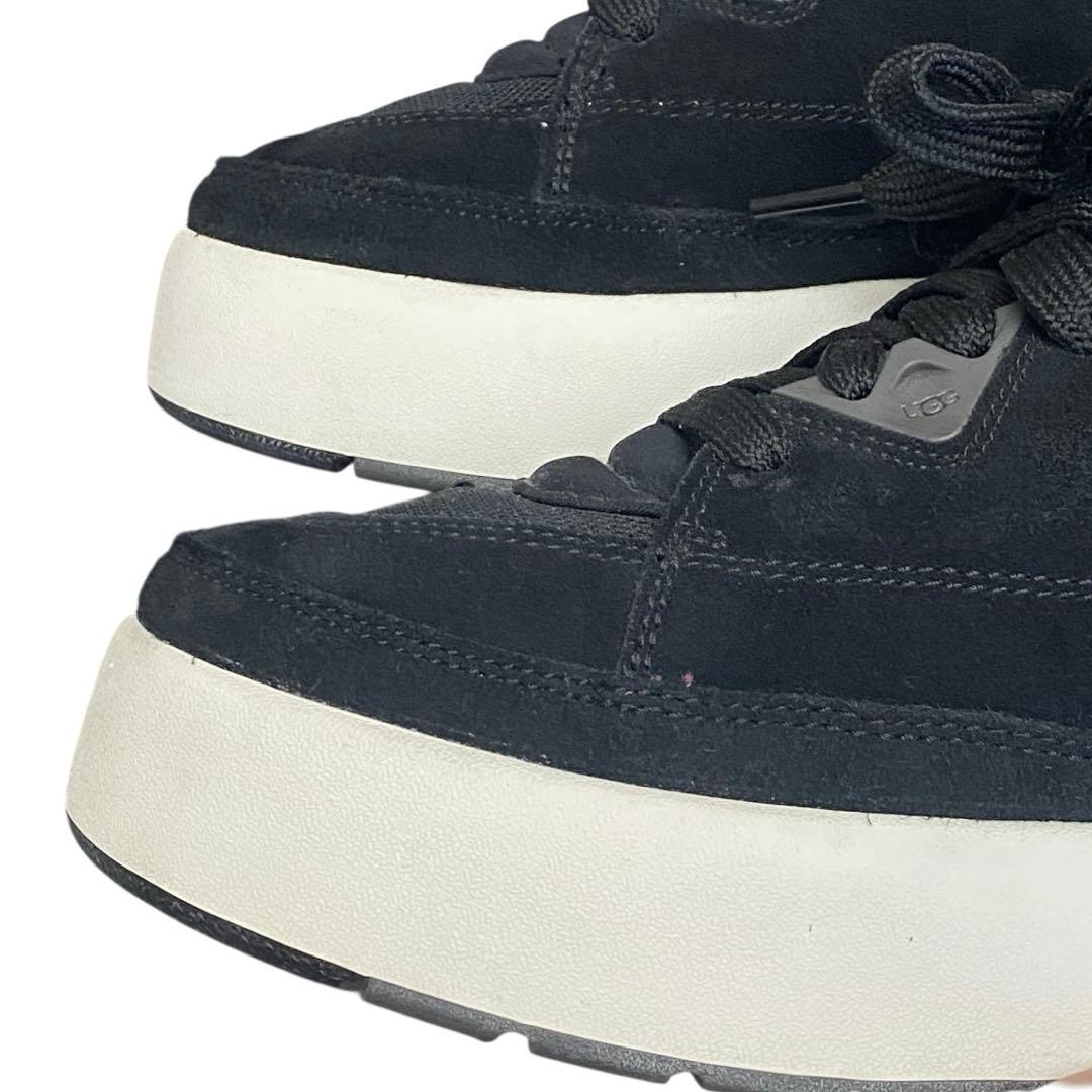 UGG アグ　27cm ゴールデンクッシュ 厚底 スニーカー ブラック 黒 美品