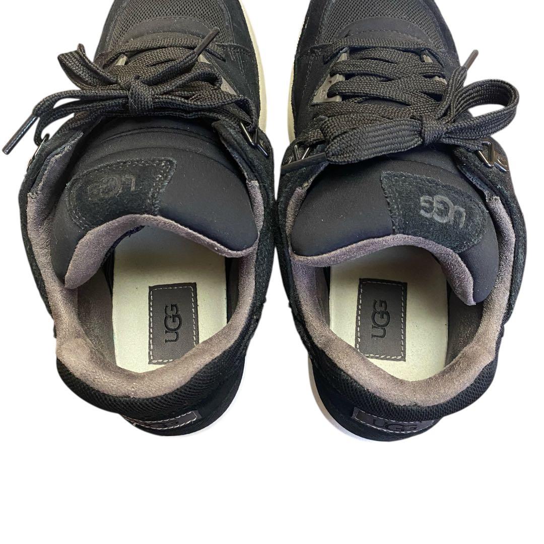 UGG アグ　27cm ゴールデンクッシュ 厚底 スニーカー ブラック 黒 美品