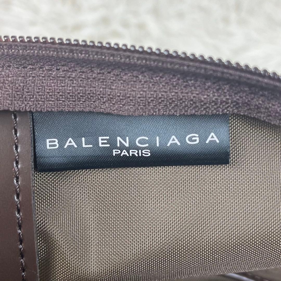 BALENCIAGA バレンシアガ　ボストンバッグ　ナイロン　グリーン