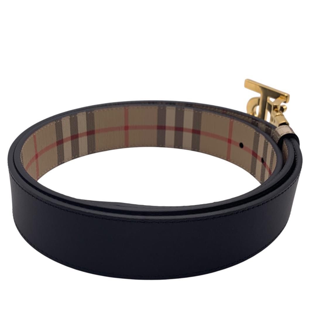 美品★Burberry　バーバリー　ベルト　リバーシブル90-100ｃｍ