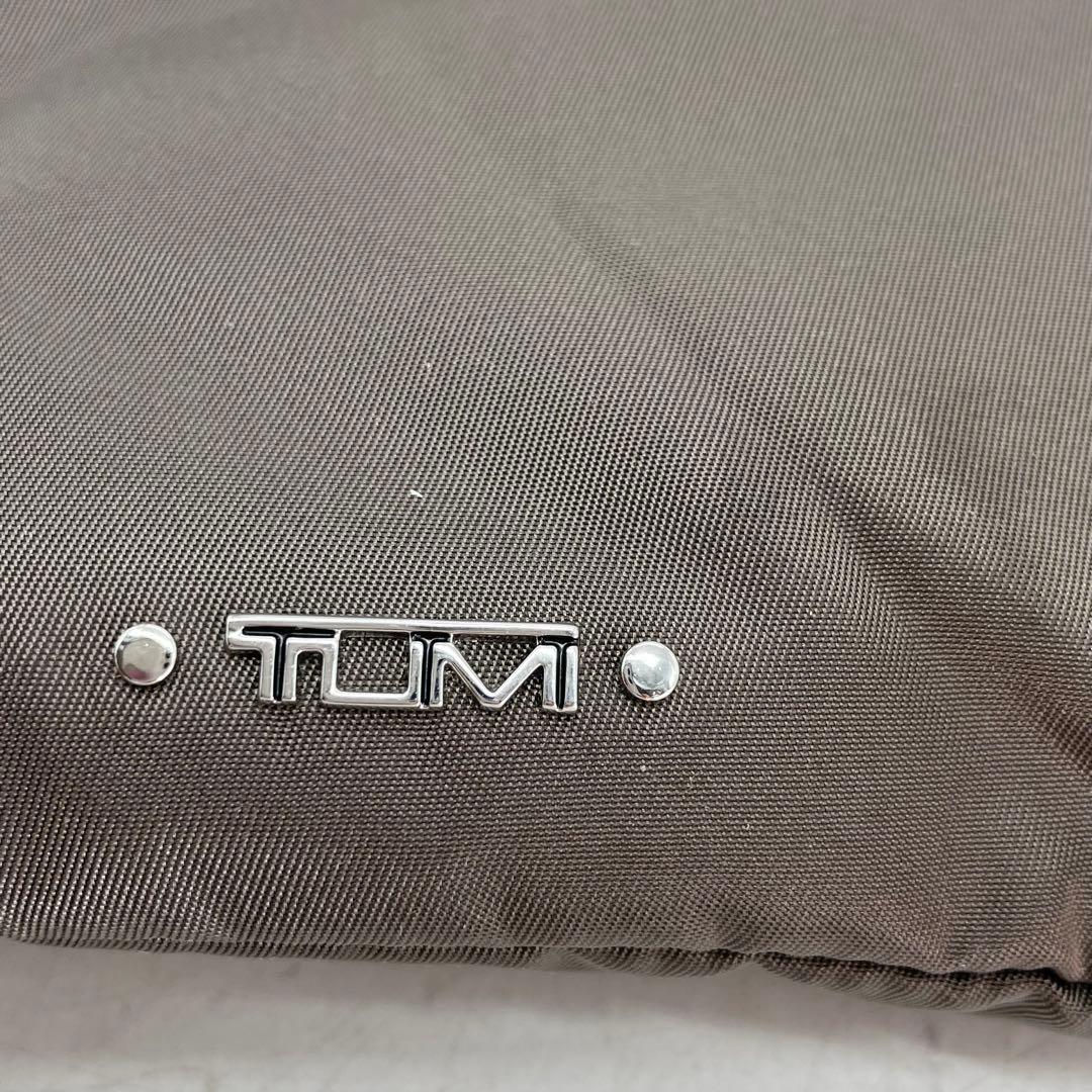 BN4871□TUMI トートバッグ 折りたたみ ジャストインケース ポーチ付き