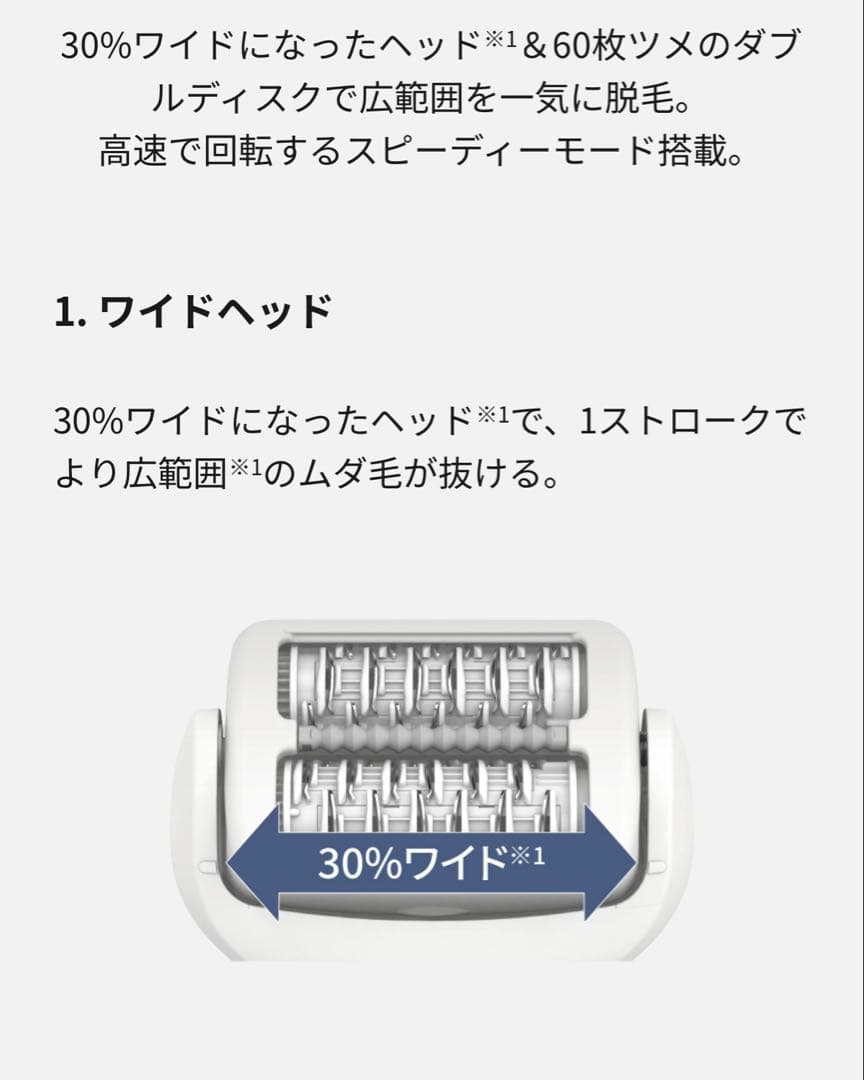 Panasonic 脱毛器 ソイエ soie ES-EY4A-W 新品未使用