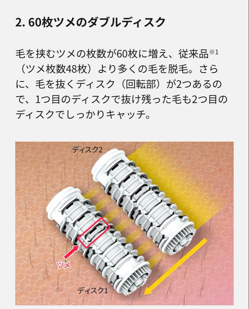 Panasonic 脱毛器 ソイエ soie ES-EY4A-W 新品未使用