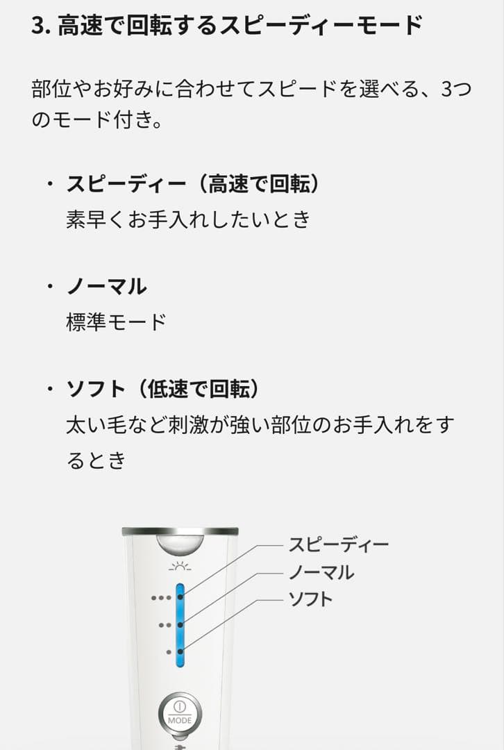 Panasonic 脱毛器 ソイエ soie ES-EY4A-W 新品未使用