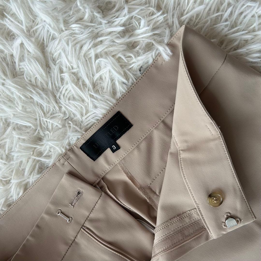 ♦︎美品アンタイトル セットアップスーツ3点セット　ベージュ　L