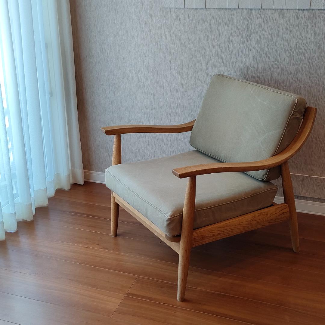 関家具　ヴィンテージ　アームチェア　アルネ　ラウンジチェア①
