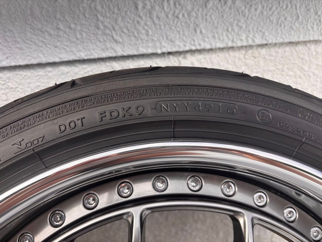 【カズ】SSR Professor MS3 ホイール 4本セット タイヤ付