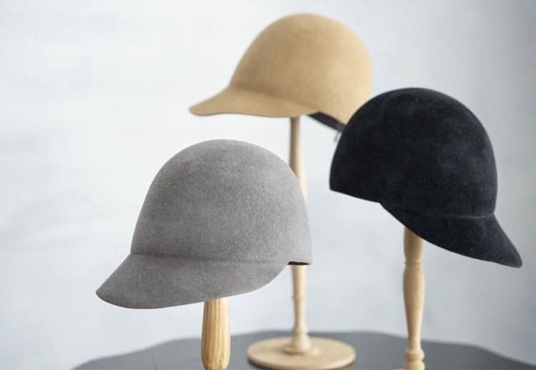 mayuさま専用chisaki mavunoブラックウールキャップ フリーサイズ