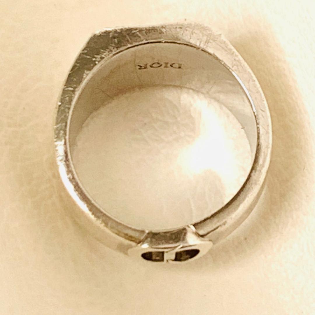 クリスチャンディオール オブリーク シグネット リング 指輪 925 19号