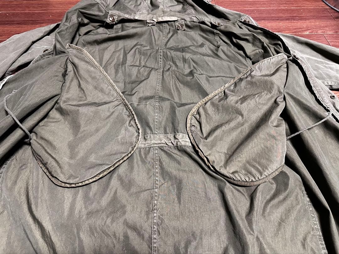 50sミリタリー　SMALLモッズコート M51 ミリタリージャケット　古着