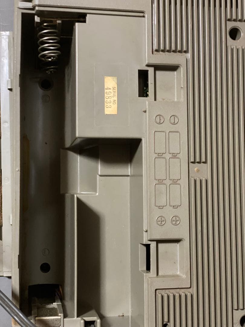 SONY CFS-V2 昭和レトロ ラジカセ 動作確認済み ビンテージ カセット