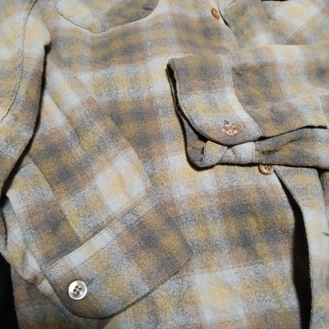 u*o様 60s Pendleton ペンドルトン ピュアウール 長袖シャツ L