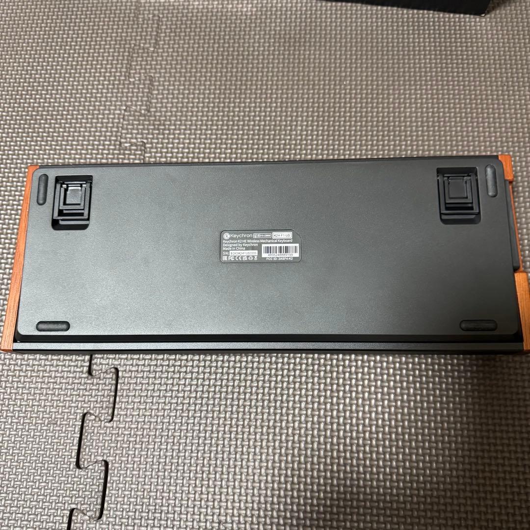 【美品】Keychron K2 HE ブラック　純正カバーセット