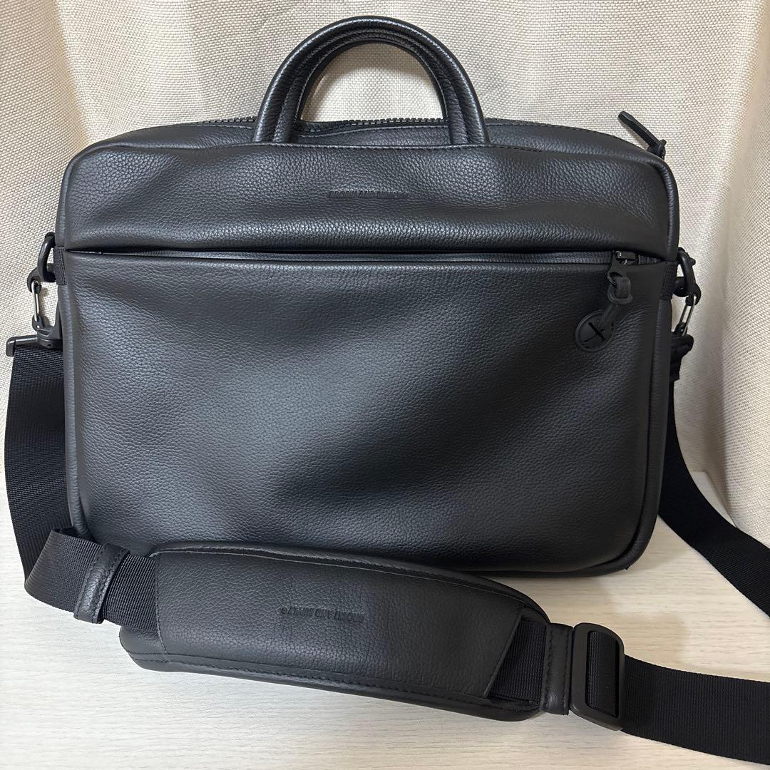 BROSKI AND SUPPLY メンズ ビジネスバッグ ブラック　5351