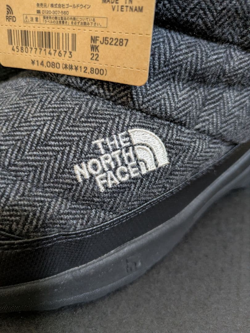 【22cm】ノースフェイス ヌプシ ブーティ ウォータープルーフ キッズ