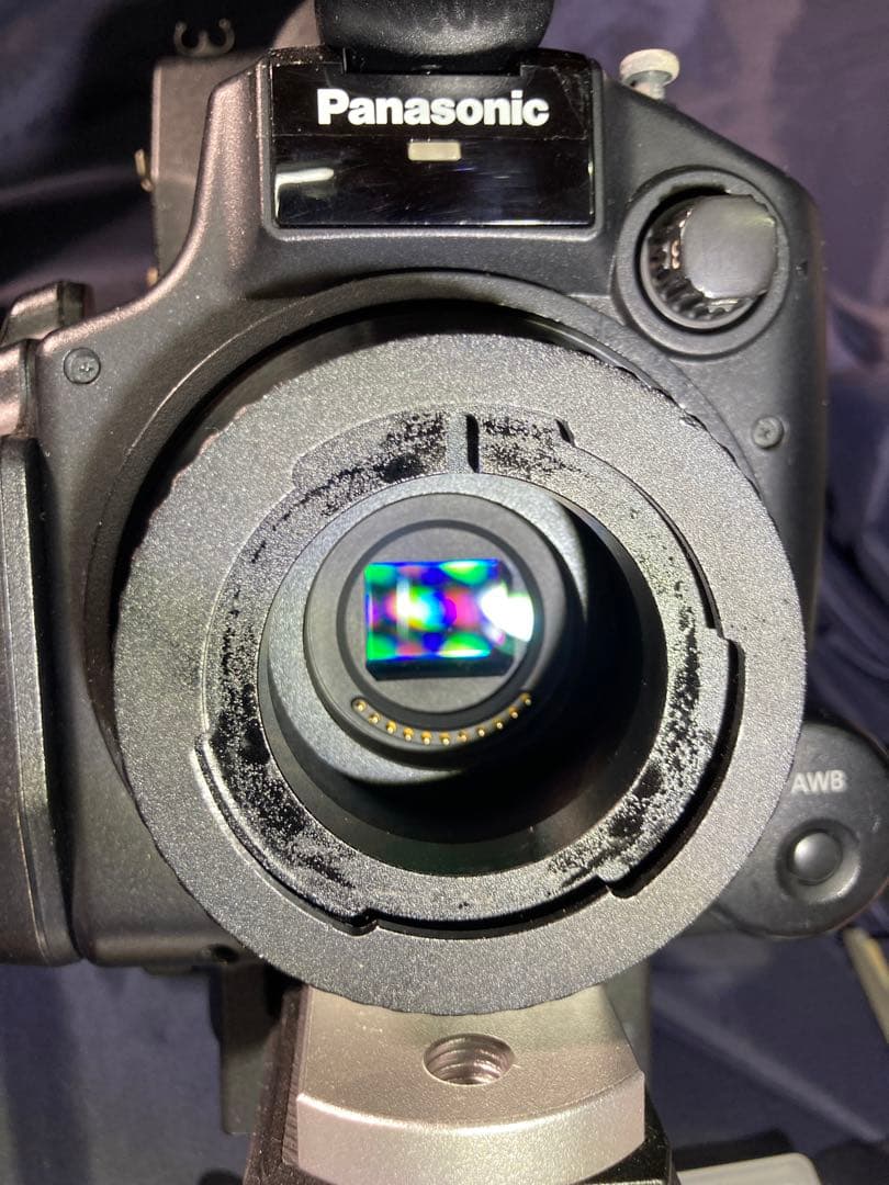 panasonic AG-AF105二台　放送用レンズ付き現状ジャンク扱い！