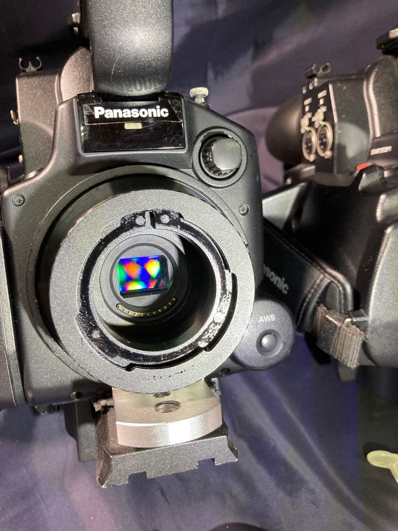 panasonic AG-AF105二台　放送用レンズ付き現状ジャンク扱い！