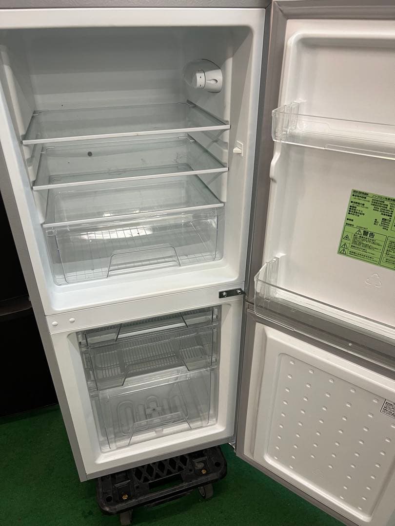 【高年式】2021年式 142L アイリスオーヤマ冷蔵庫 IRSD-14A-S