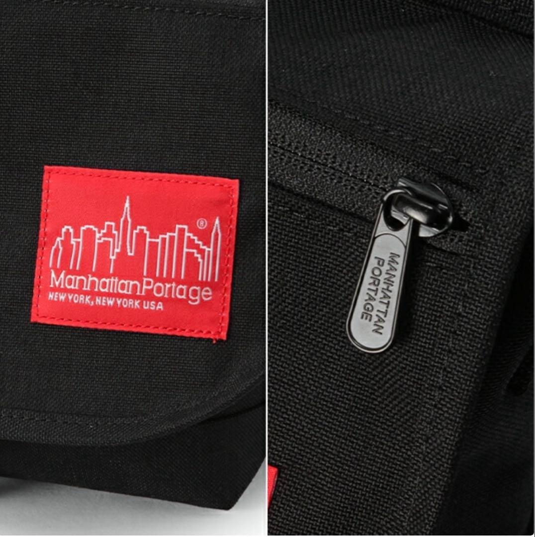 メッセンジャーバッグ ブラック マンハッタンポーテージ ナイロンバッグ バッグ