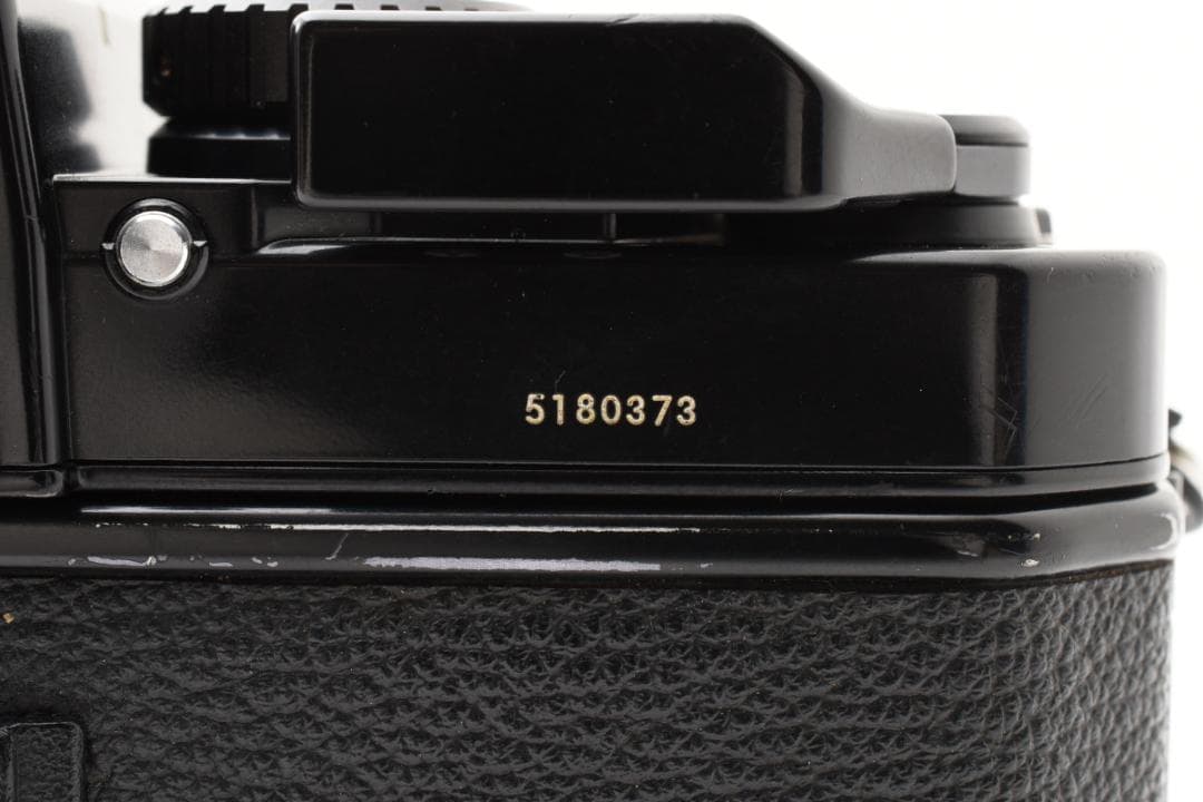 美品 NIKON FA ブラック フィルムカメラ　モルト新品交換済 B769