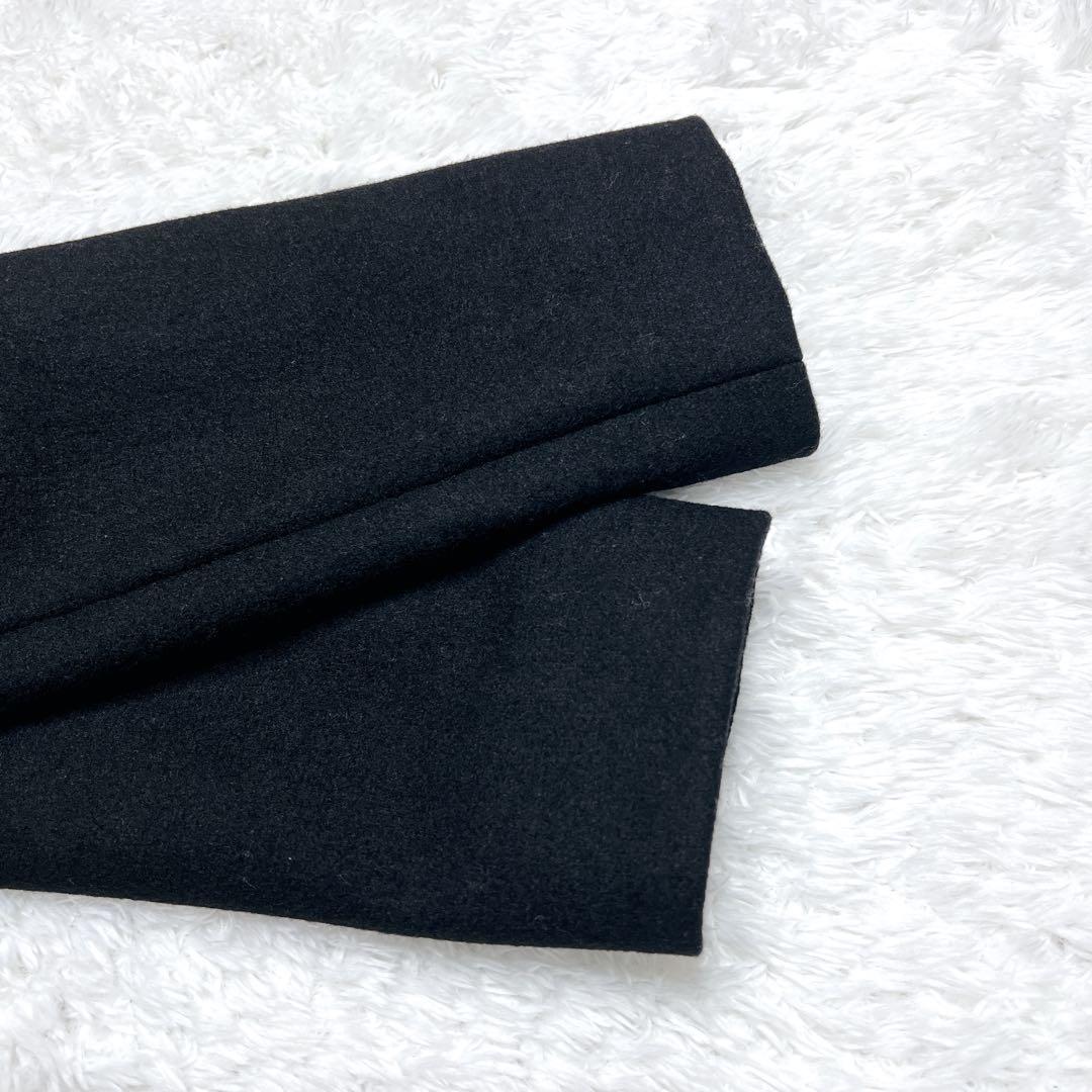 ジャケット・アウター MIU MIU Short Duffle Coat Hooded Black