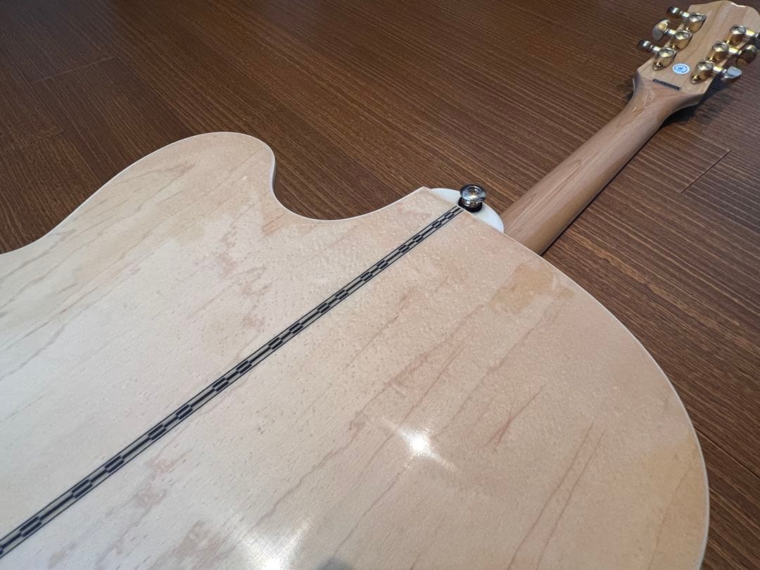 【美品】EPIPHONE EJ-200SCE/N ダブルピックアップ搭載