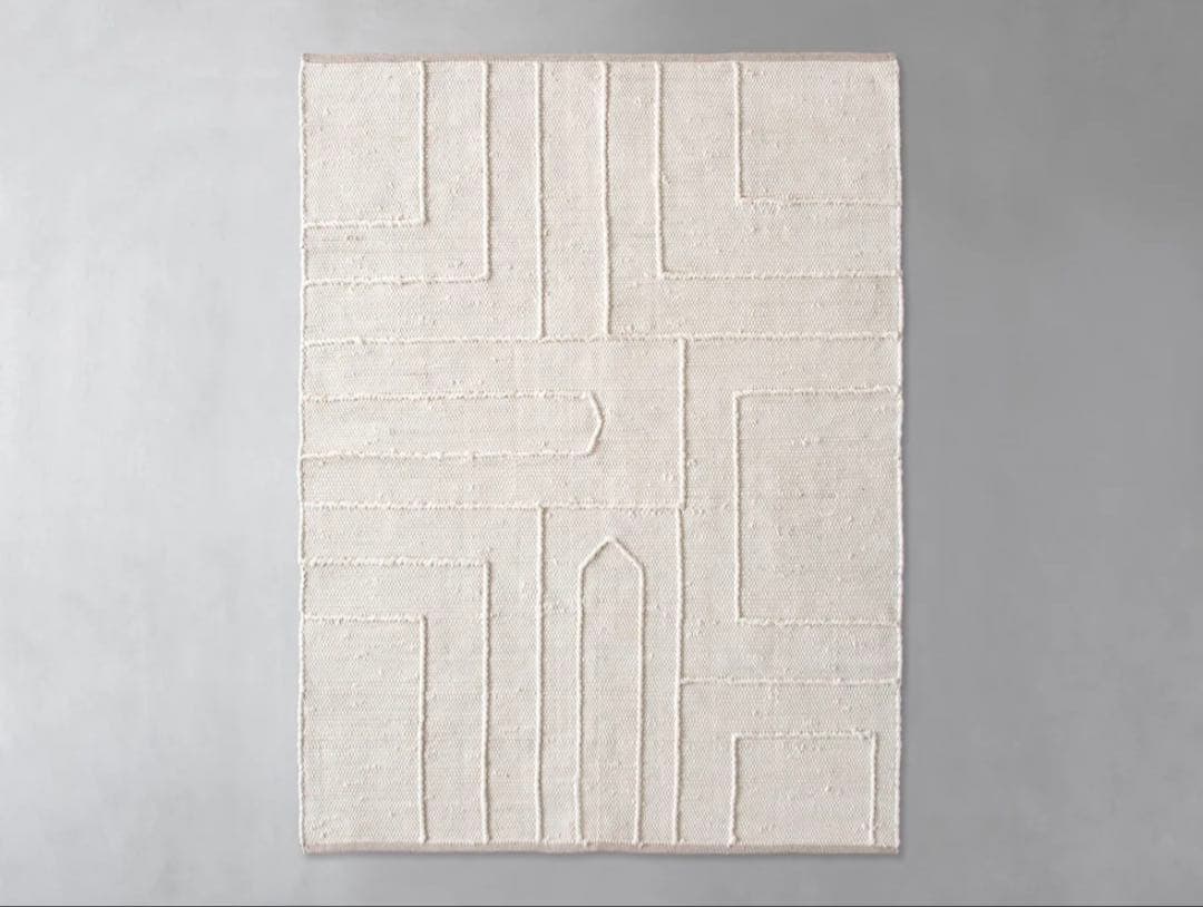 ラグ・カーペット KANADEMONO Handmade Textured Cotton Rug