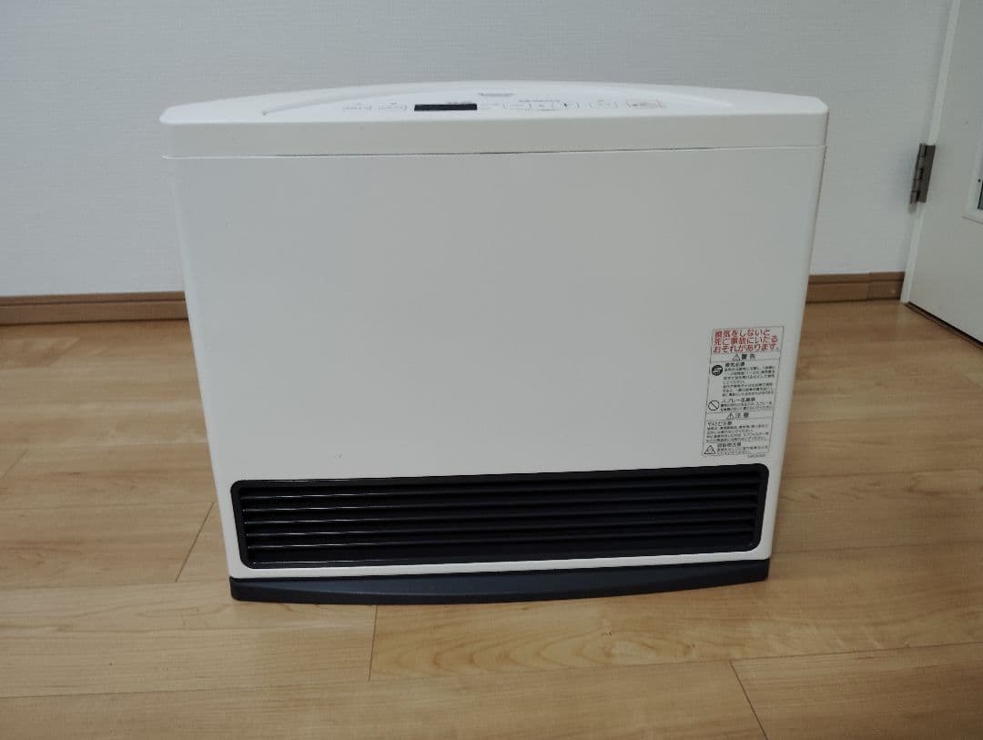 大型　東京ガスファンヒーター　ノーリツ　都市ガス