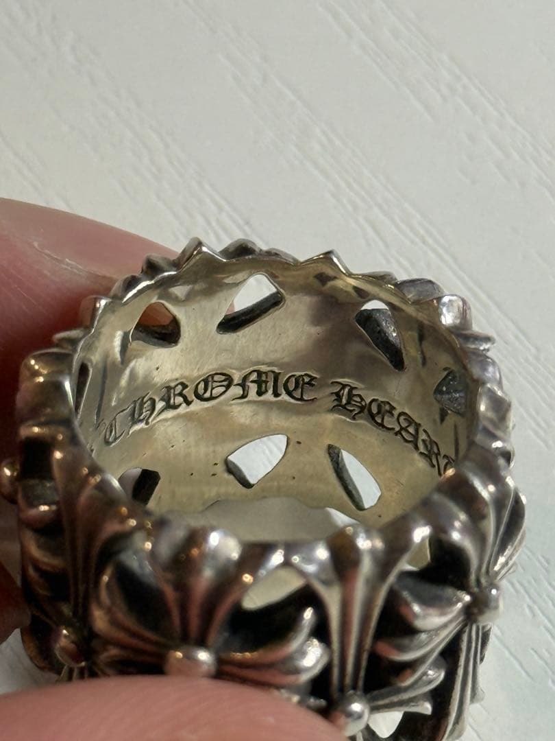 maaaakun クロムハーツ セメタリークロスリング インボイス原本付