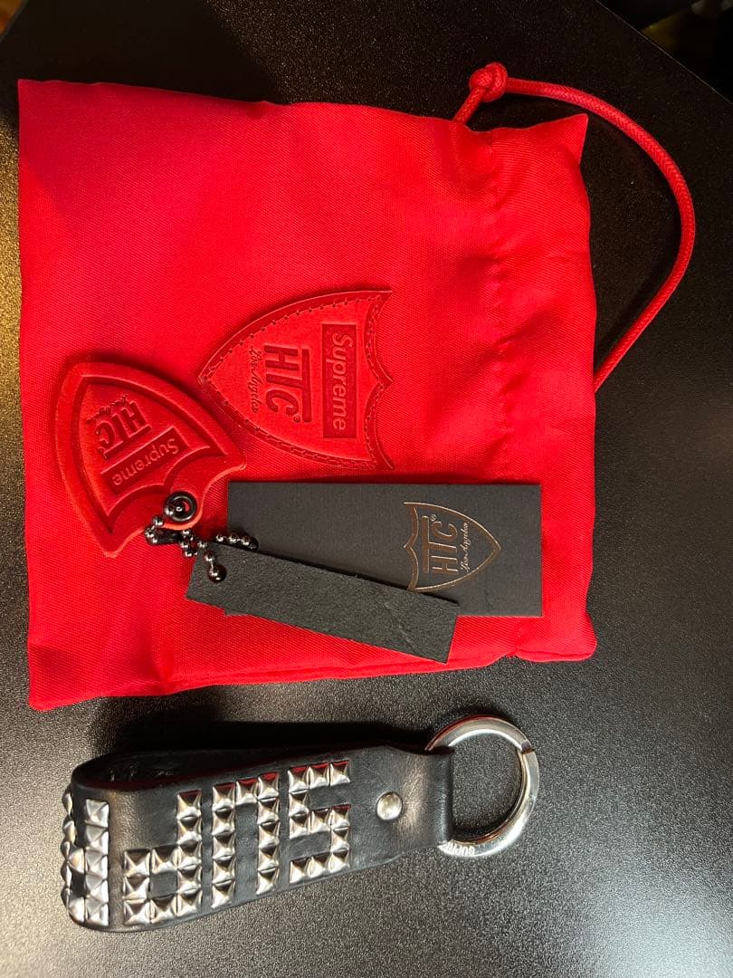 Supreme HTC コラボ　レザーキーホルダー