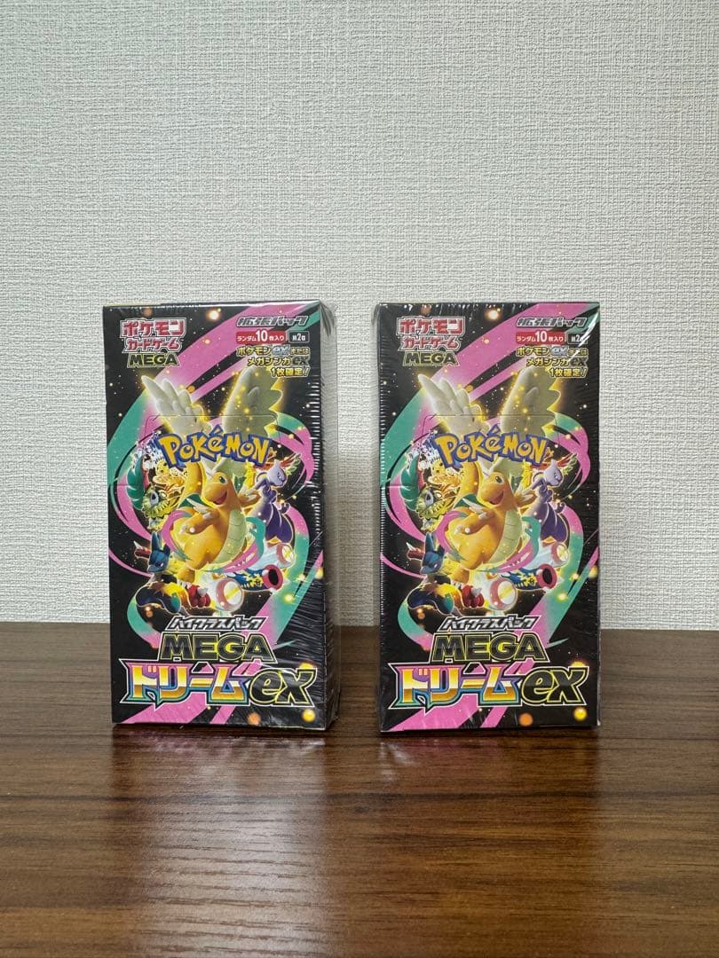 ポケモンカード　MEGAドリームexBOX 新品未開封シュリンク付き