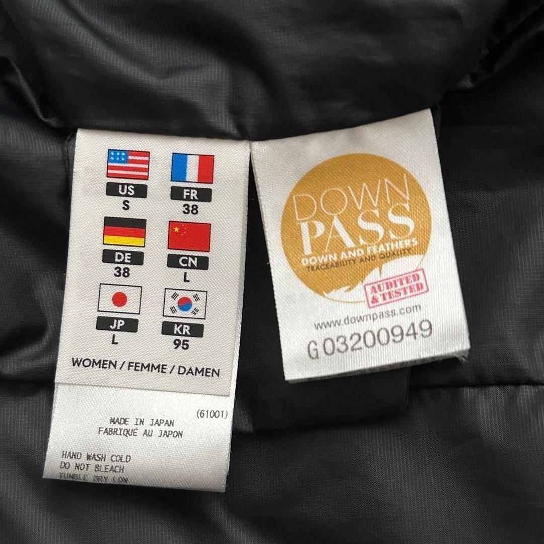 ちい様デサントオルテライン　水沢ダウン　アンカー　L ブラック　24年モデル