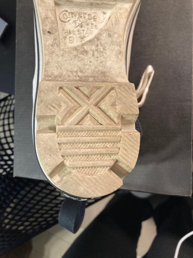 [即完品]beautifulpeople×CONVERSEブラック　27.5cm