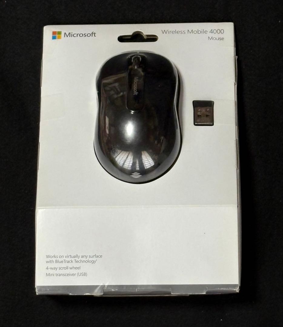 未開封　Microsoft wireless mobile 4000 mouse
