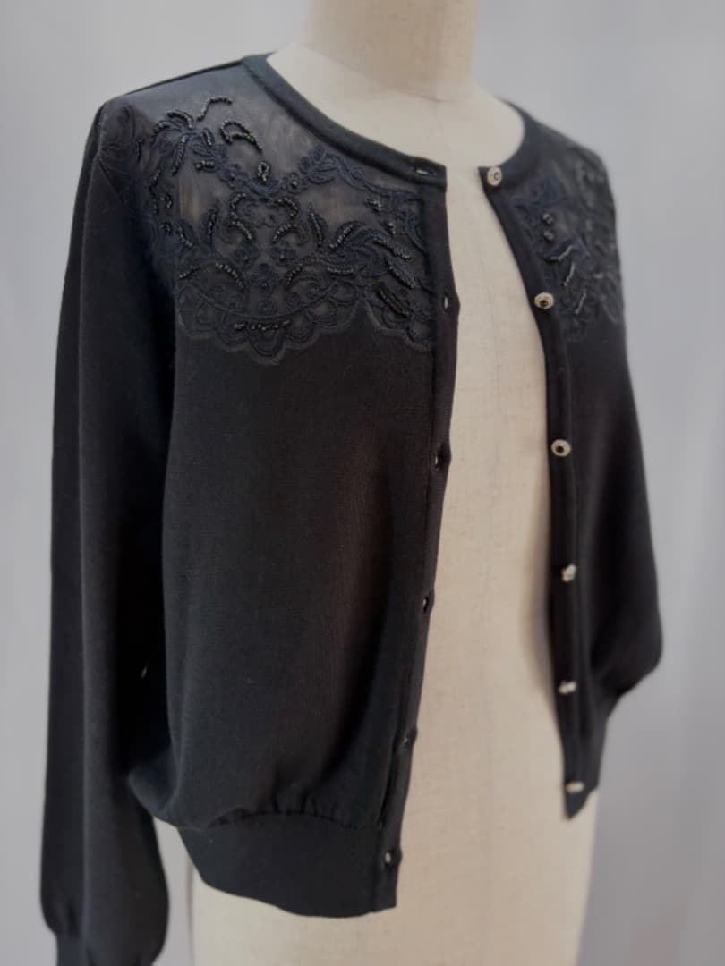 新品モラビト MORABITO・SPELLカーディガン9レース¥64.900