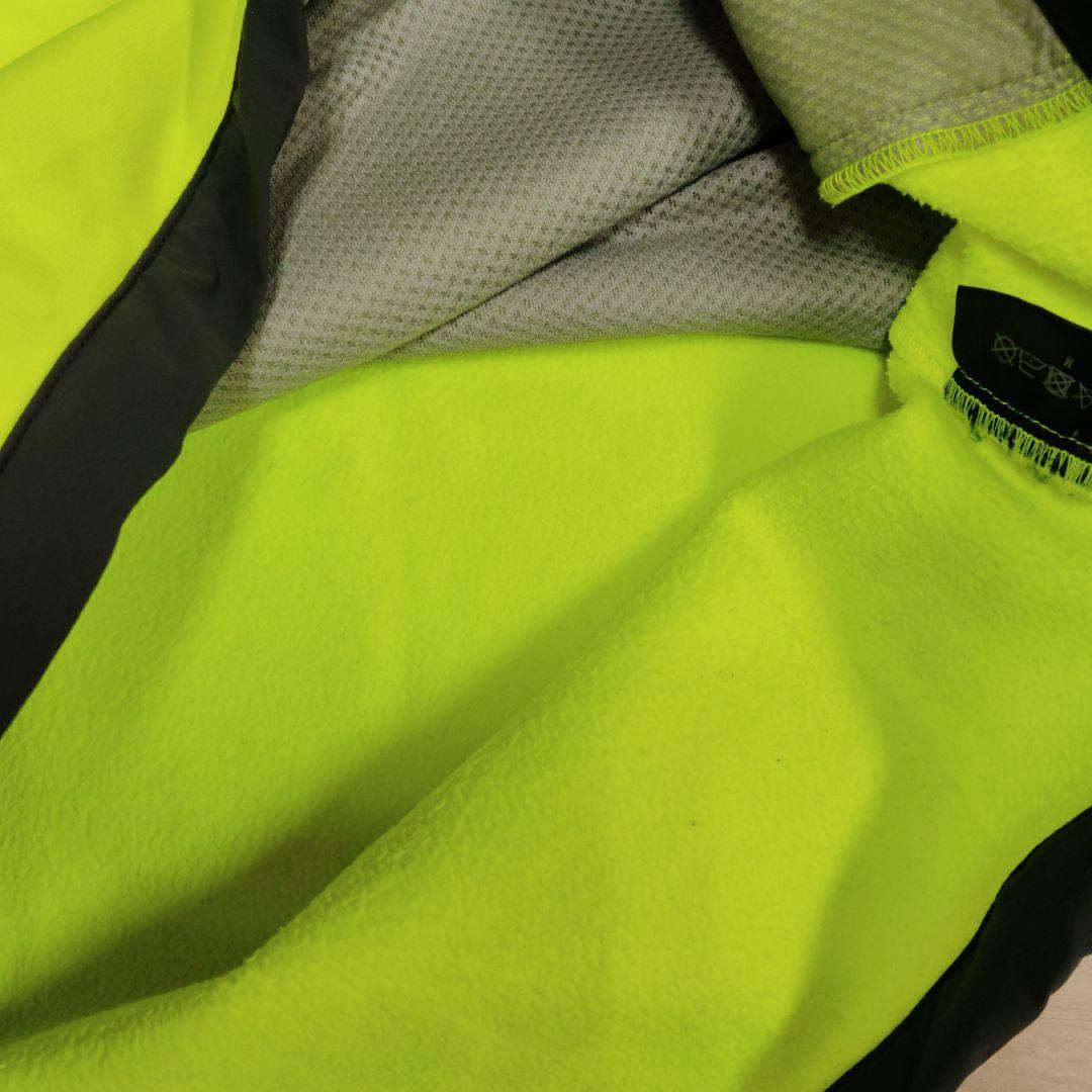 TFW49 　蛍光イエローハーフジッププルオーバー Mサイズ イエロー