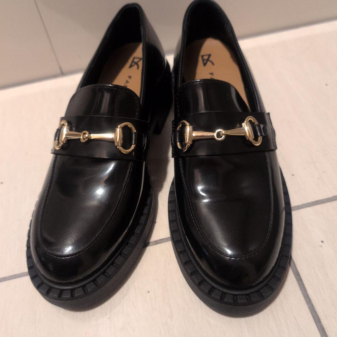 新品FABIO RUSCONIファビオルスコーニ☆37サイズビットローファー革靴