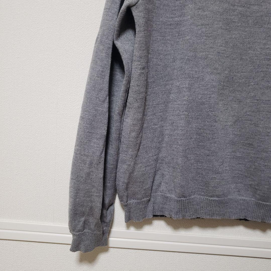 1523様】ミスディアナニールバレットアルパカ混切替ニットMISS DEANNA