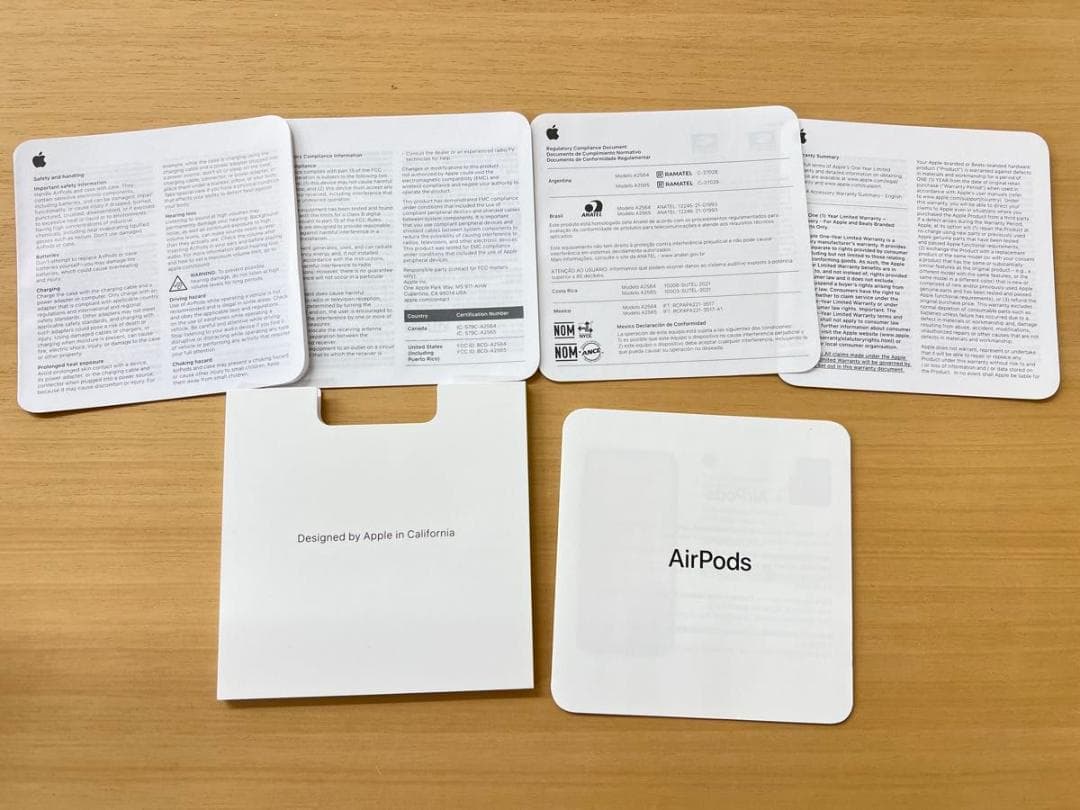 AirPods 第3世代 A2083｜右耳通電不可｜左耳・ケース