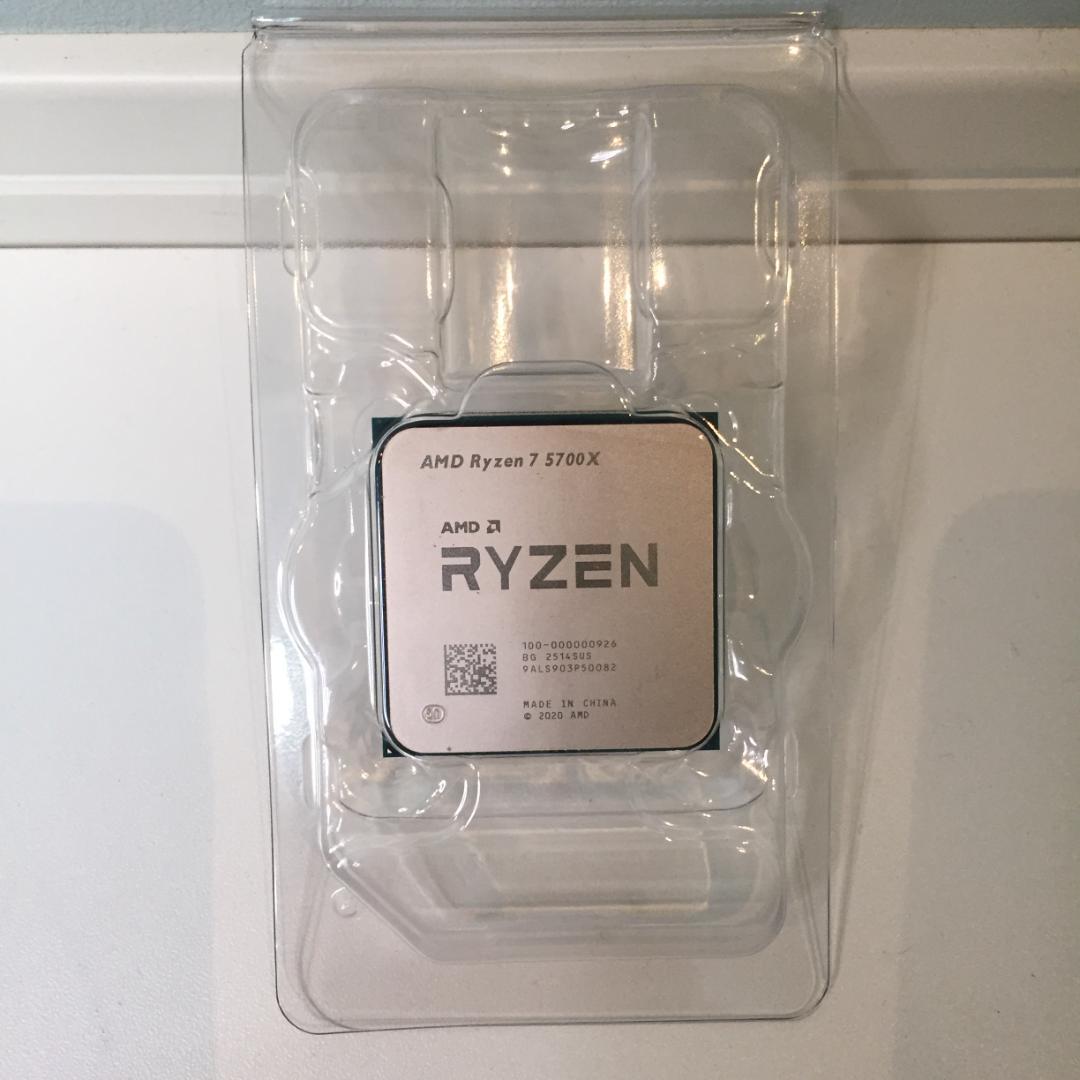 【新品未使用】AMD Ryzen 7 5700X CPU単体 AM4 バルク品