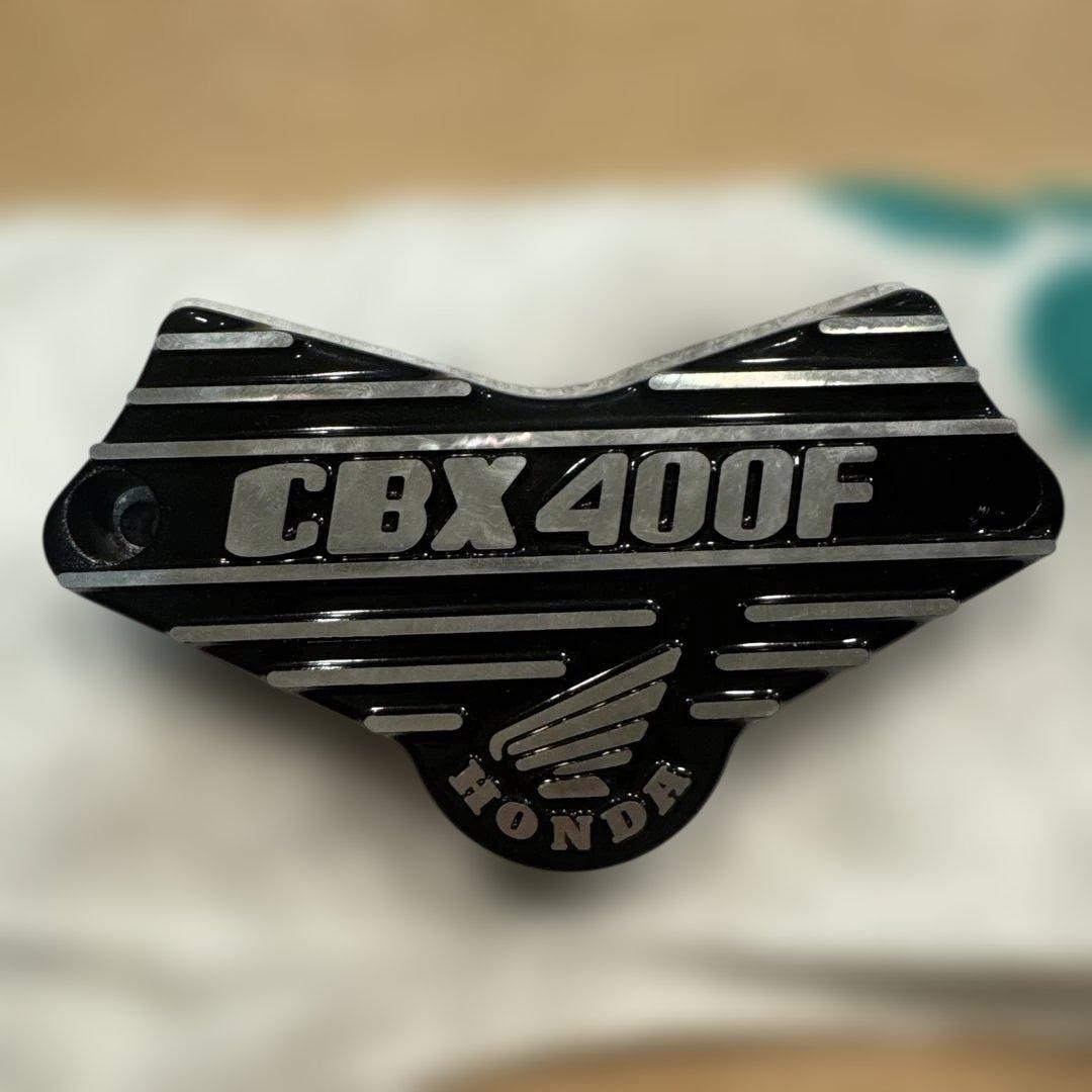 CBX400F ロゴ入りヒューズボックスカバー