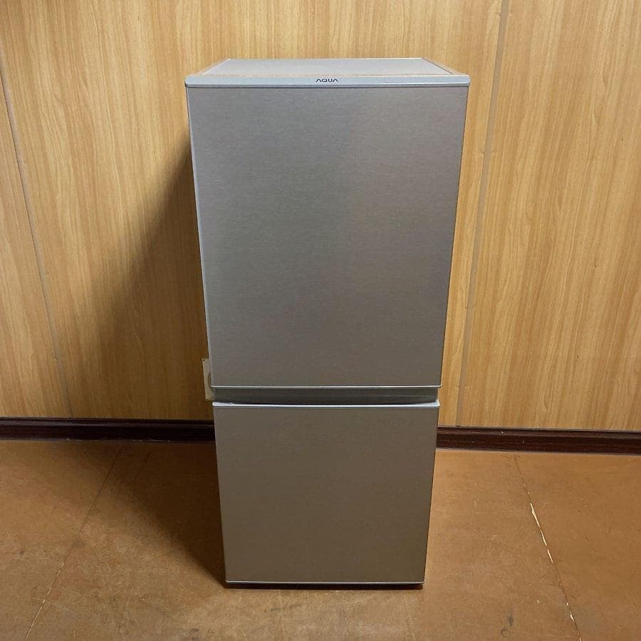AQUA 126L 冷蔵庫 AQR-13J-S シルバー 自動霜取り