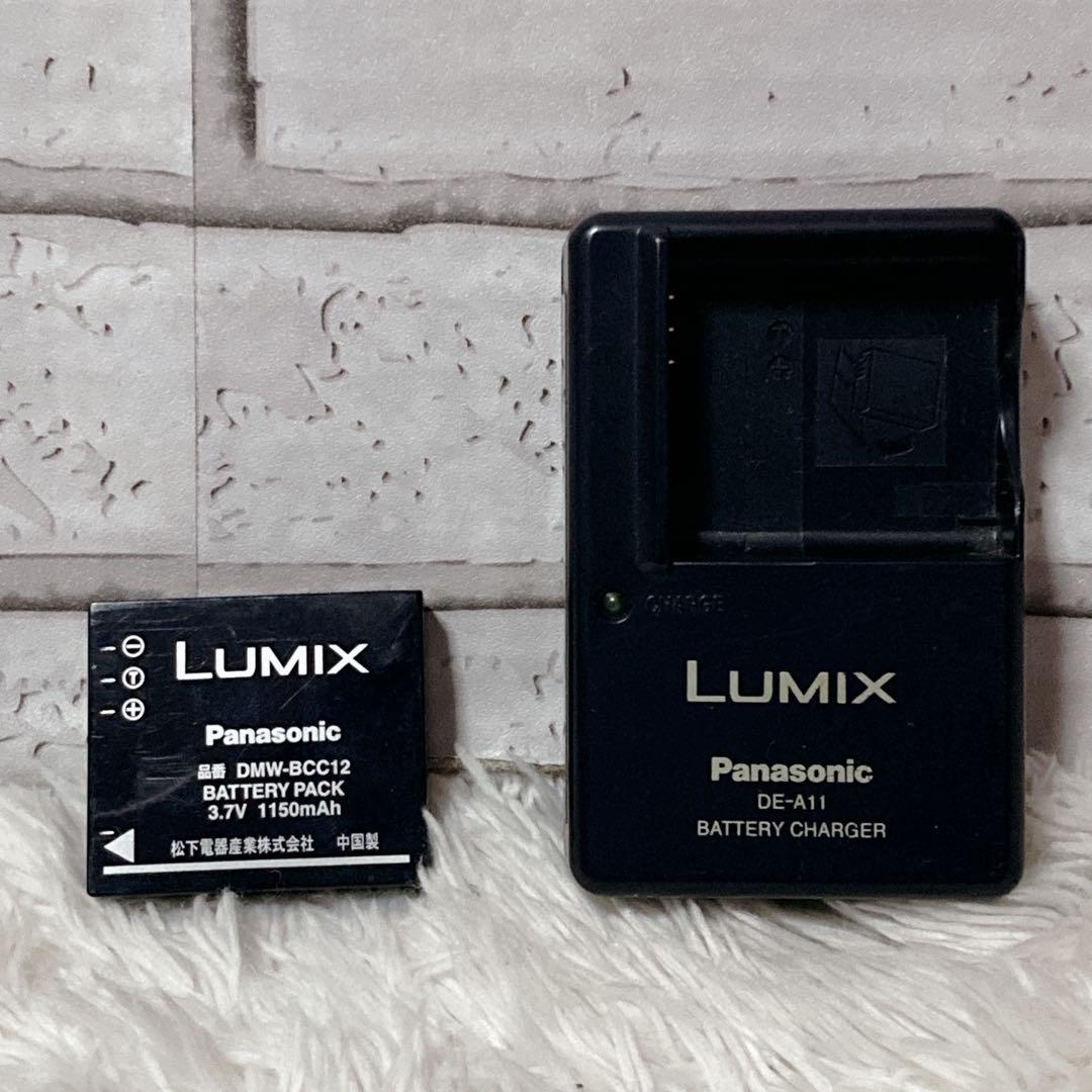 【極美品】Panasonic DMC-FX01 デジタルカメラ 充電器付 ピンク