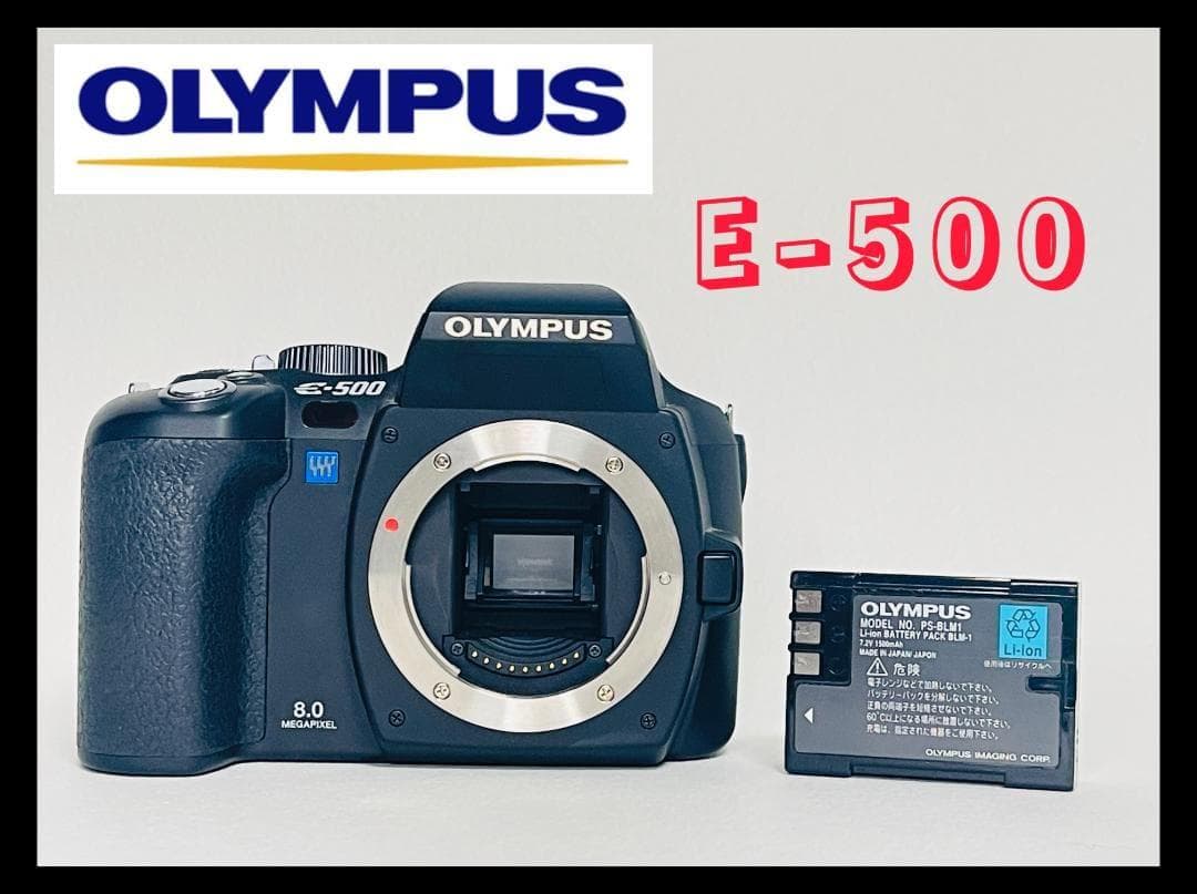 ショット数1390回【作例あり】OLYMPUS E-500 オリンパス 一眼レフ