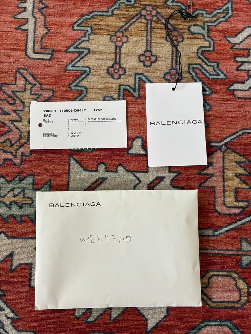 BALENCIAGA WEEKENDER ボストンバッグ ウィークエンダー