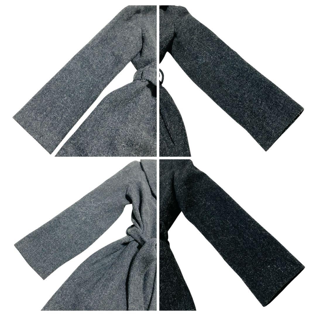 美品✨バーバリーズ ブルーレーベル　ベルテッドコート　ロング　ベルト