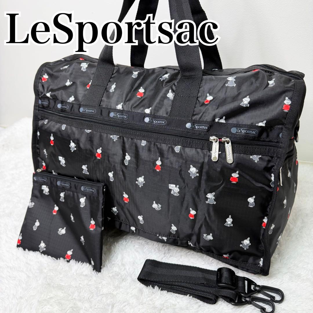 新品 未使用 LeSportsac ボストンバッグ ムーミン リトルミイ